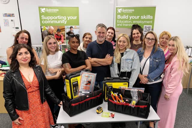 Attendees at the Skills course in Salford