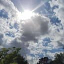 The weekend weather in this area is expected to be dry and cloudy with sunny spells.