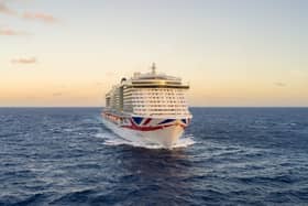 P&amp;O Cruises Arvia at sea