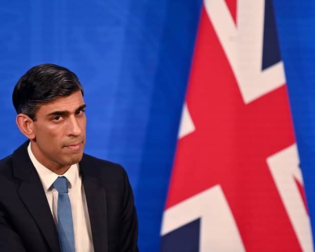 Rishi Sunak's energy policies are damaging the fight against climate change while doing little to improve energy security (Picture: Justin Tallis/WPA pool/Getty Images)