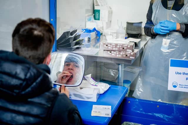 A total of 15,496 people had been confirmed as testing positive for Covid-19 in Mansfield