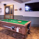 Sports bar area