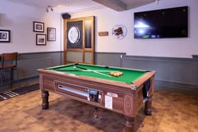 Sports bar area