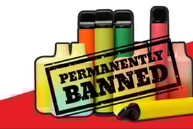 All single-use vapes will be banned from June 1st 2025