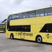 Wigan's new Bee buses