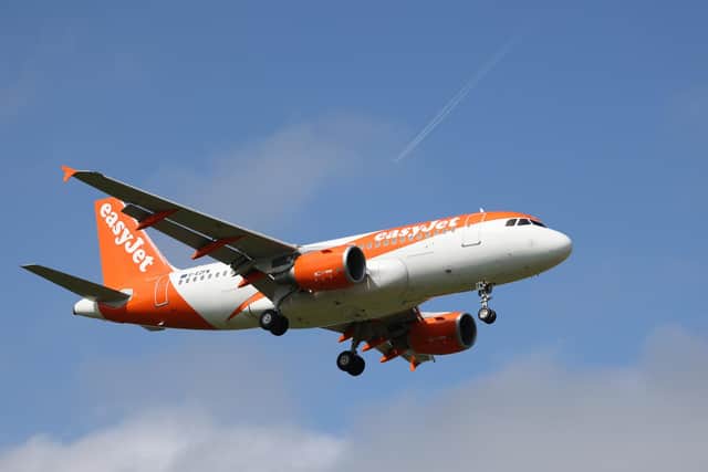 An easyjet flight was involved in a near miss with an illegal drone