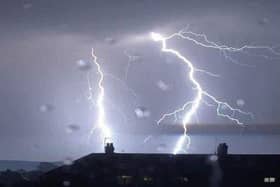 Thunderstorm warnings are in place across much of the UK