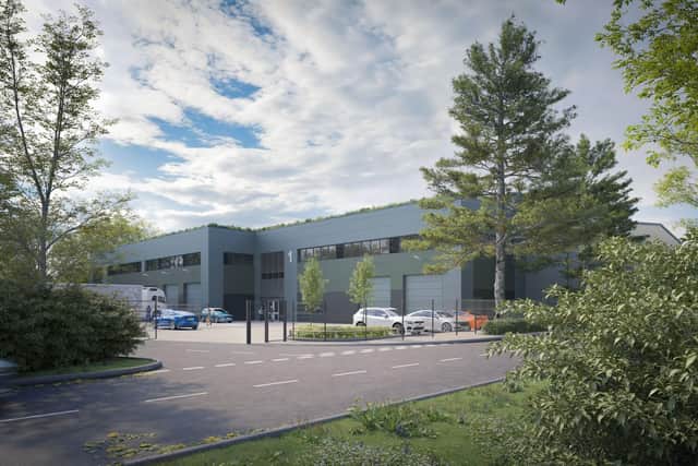 Sustainable - UrbanX will provide Grade A sustainable urban logistics accommodation (CGI of development shown)
