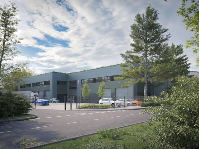 Sustainable - UrbanX will provide Grade A sustainable urban logistics accommodation (CGI of development shown)