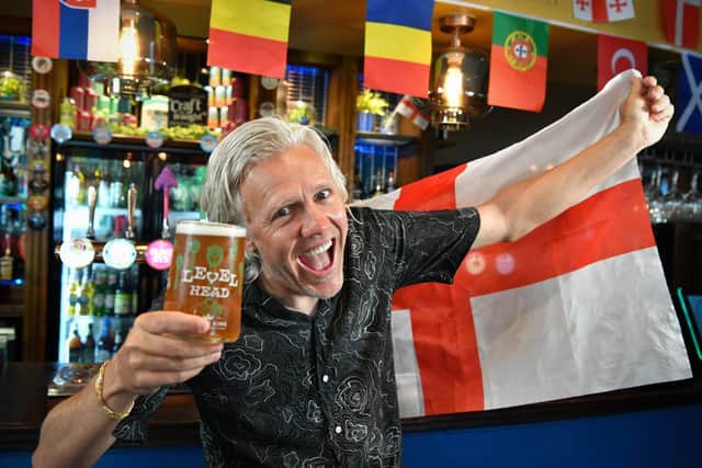 Former professional footballer and avid pub lover, Jimmy Bullard, at Greene King pub The Earl Beatty