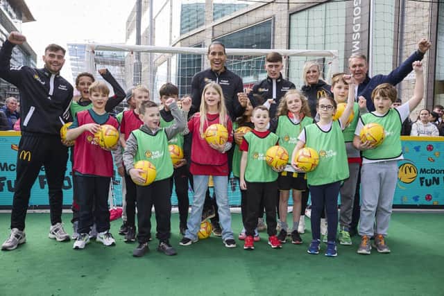 McDonald's hosting a Fun Football Festival in the North West