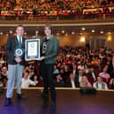 Professor Brian Cox’s international tour reaches new heights as it concludes with North American leg and sets a new Guinness World Records title.