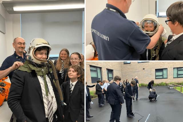 Pupils from Star Salford Academy enjoy a visit from the National Space Academy