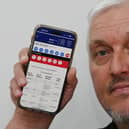 Mark Fletcher from Ashton-in-Makerfield, is upset after he got an alert claiming he had won the National Lottery jackpot, matching six numbers after playing on the official National Lottery App, but after ringing the company, they claim they can't find the ticket.