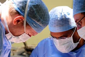 A generic stock photo of an operation taking place at Queen Elizabeth Hospaital, Birmingham.