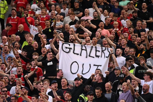 Owners = The Glazers — rumoured net worth = £3.6billion