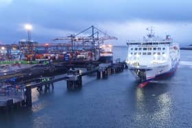 Stena Edda in Belfast
