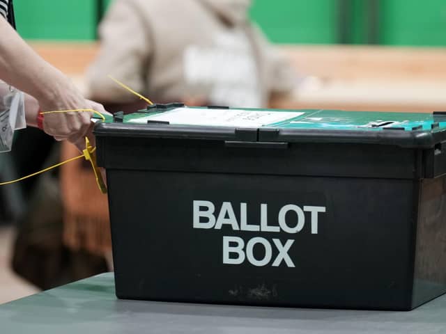 Voters have been having their say in Trafford. 