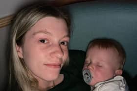 Michaela Taylor with son Nico