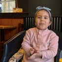 Louisa (Lulu) Palmisano, 3, who was killed in February after a van and tram crash in Manchester. 